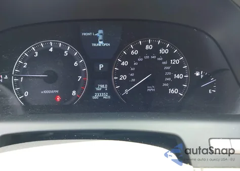 2007 Lexus Ls 460 z USA, uszkodzony, nr VIN JTHBL46F875002383